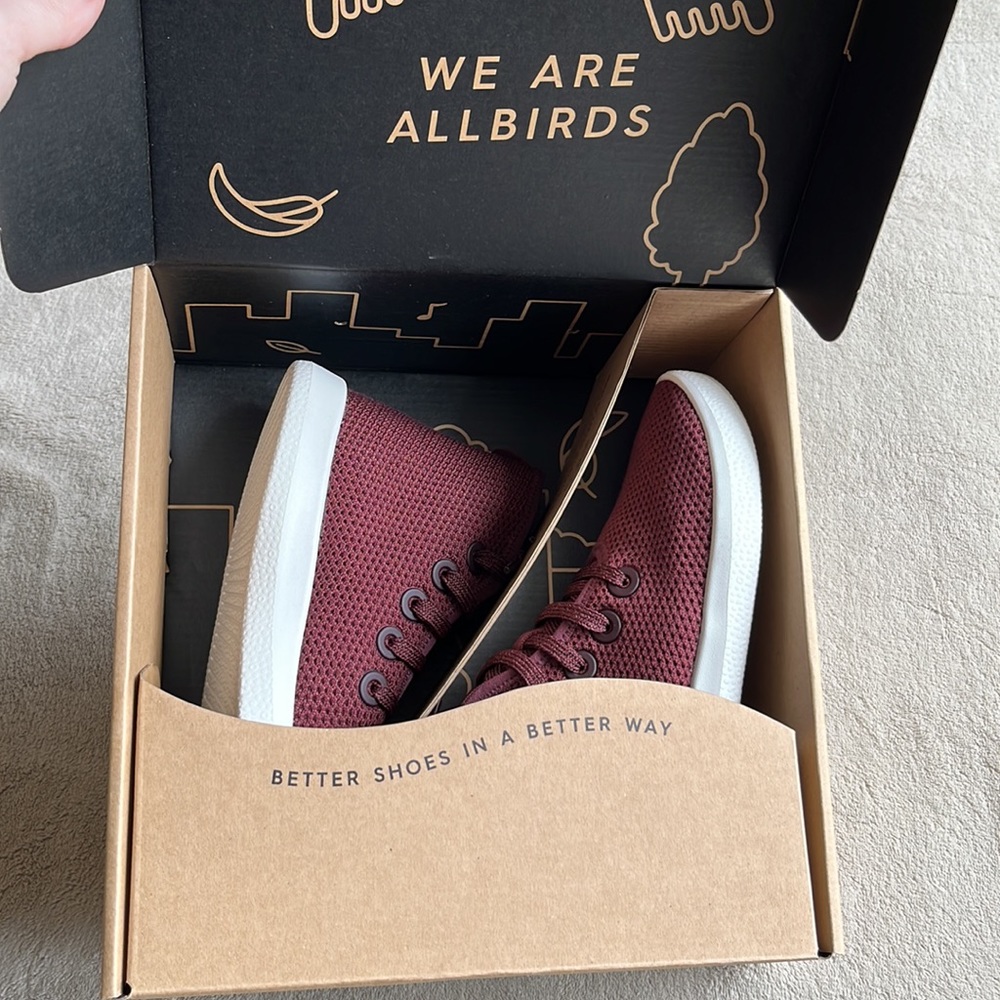 Allbirds Tree Topper High Top Sneakers - Picture 3 of 16